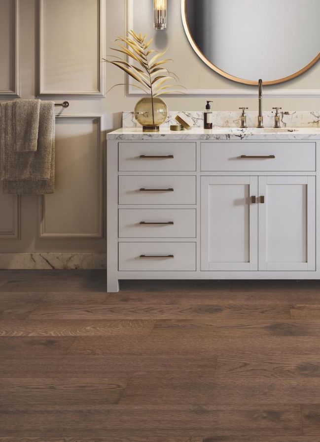 bathroom cabinets in Champaign, IL, from Flooring America